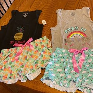 Juniors pajama sets (2)